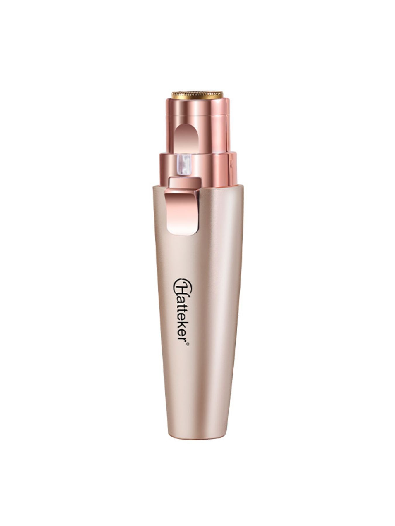 Green Trendsi painless hair removal epilator with multiple attachments for effective at-home hair removal.