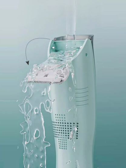 Trendsi low noise hair clipper with ergonomic design and adjustable blades, ideal for precise hair trimming at home.