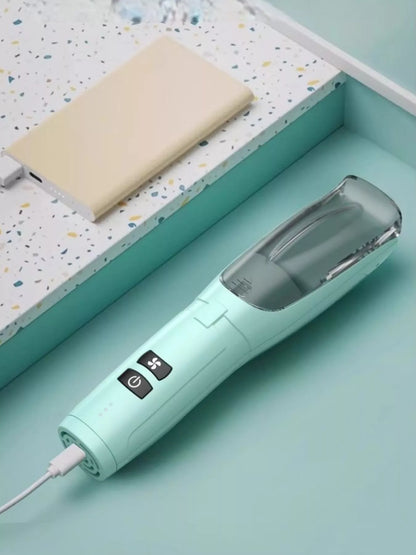 Low noise hair clipper by Trendsi with a gum leaf design, featuring a sleek, compact style for easy hair trimming.