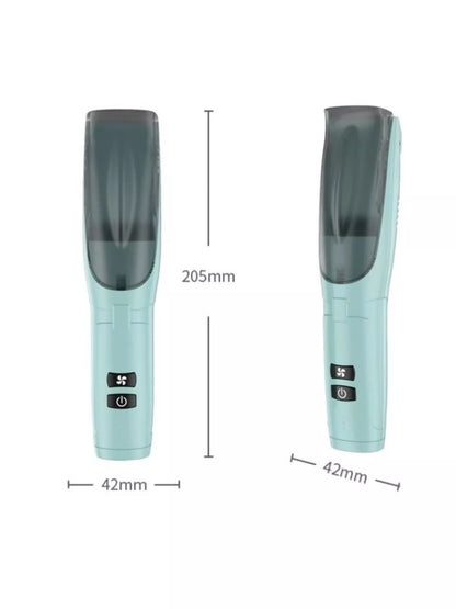 Trendsi low noise hair clipper with a gum leaf design, compact and ergonomic, suitable for precise hair trimming.
