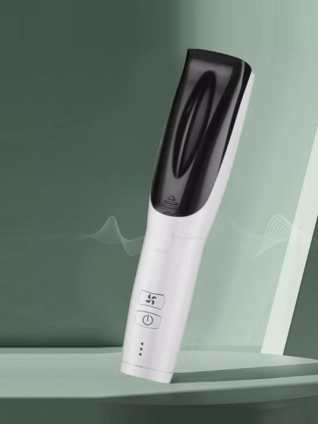 Low noise hair clipper by Trendsi with a gum leaf design, designed for quiet, precise hair trimming.