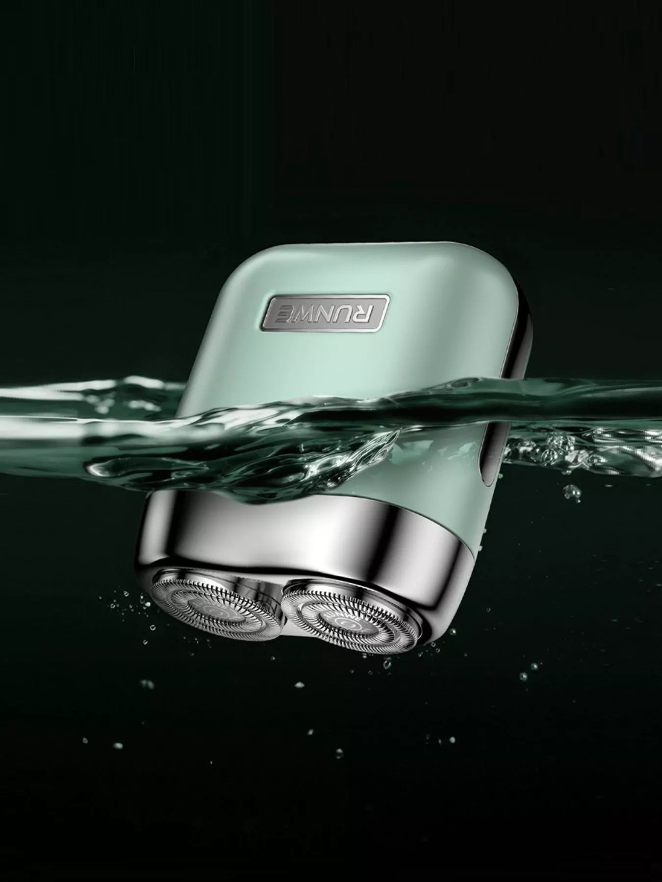 Waterproof electric shaver from Trendsi with a sleek design, suitable for wet and dry shaving, featuring a compact and modern look.