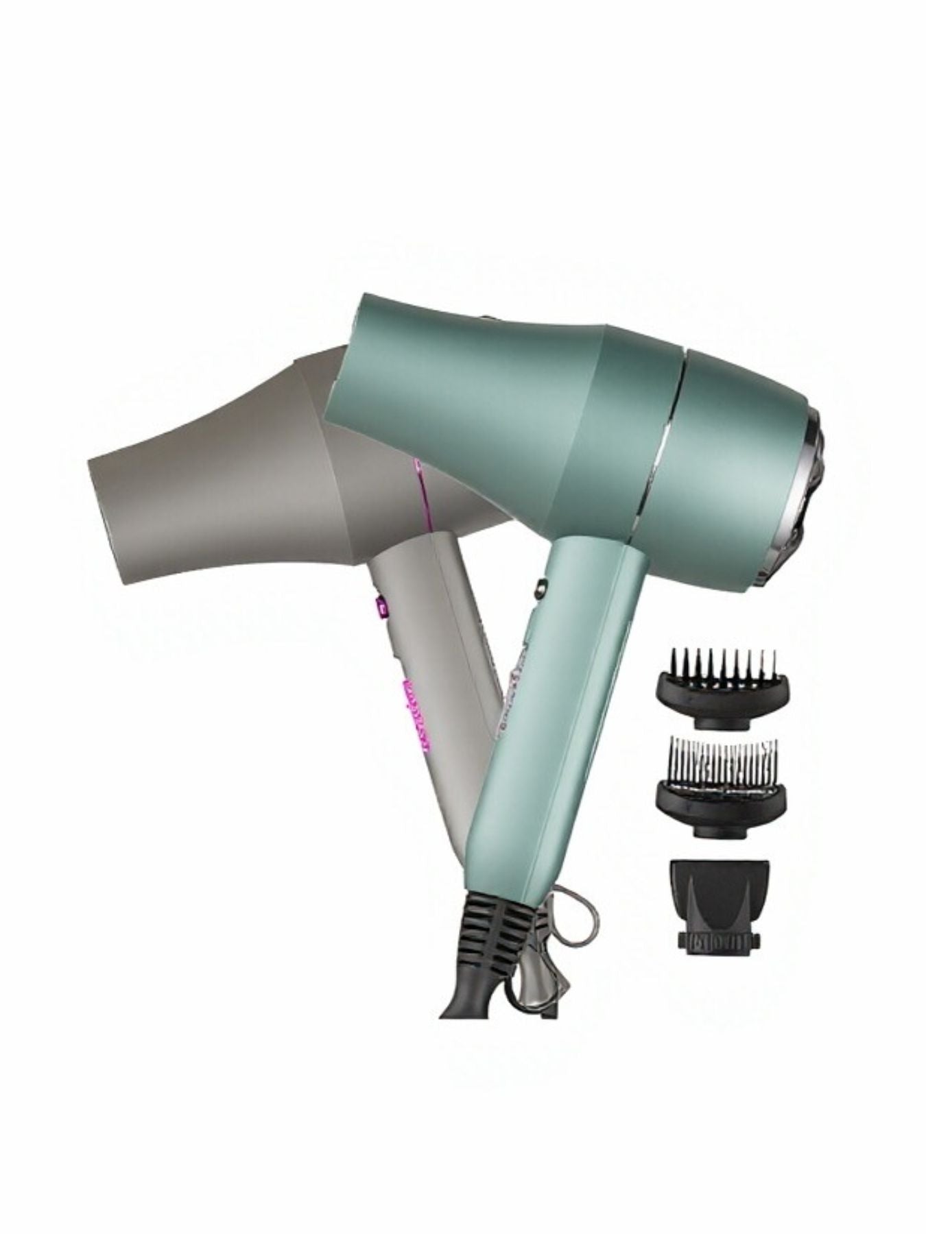 Trendsi multi-speed household hair dryer in iron gray with European plug, featuring a compact design and ergonomic handle.