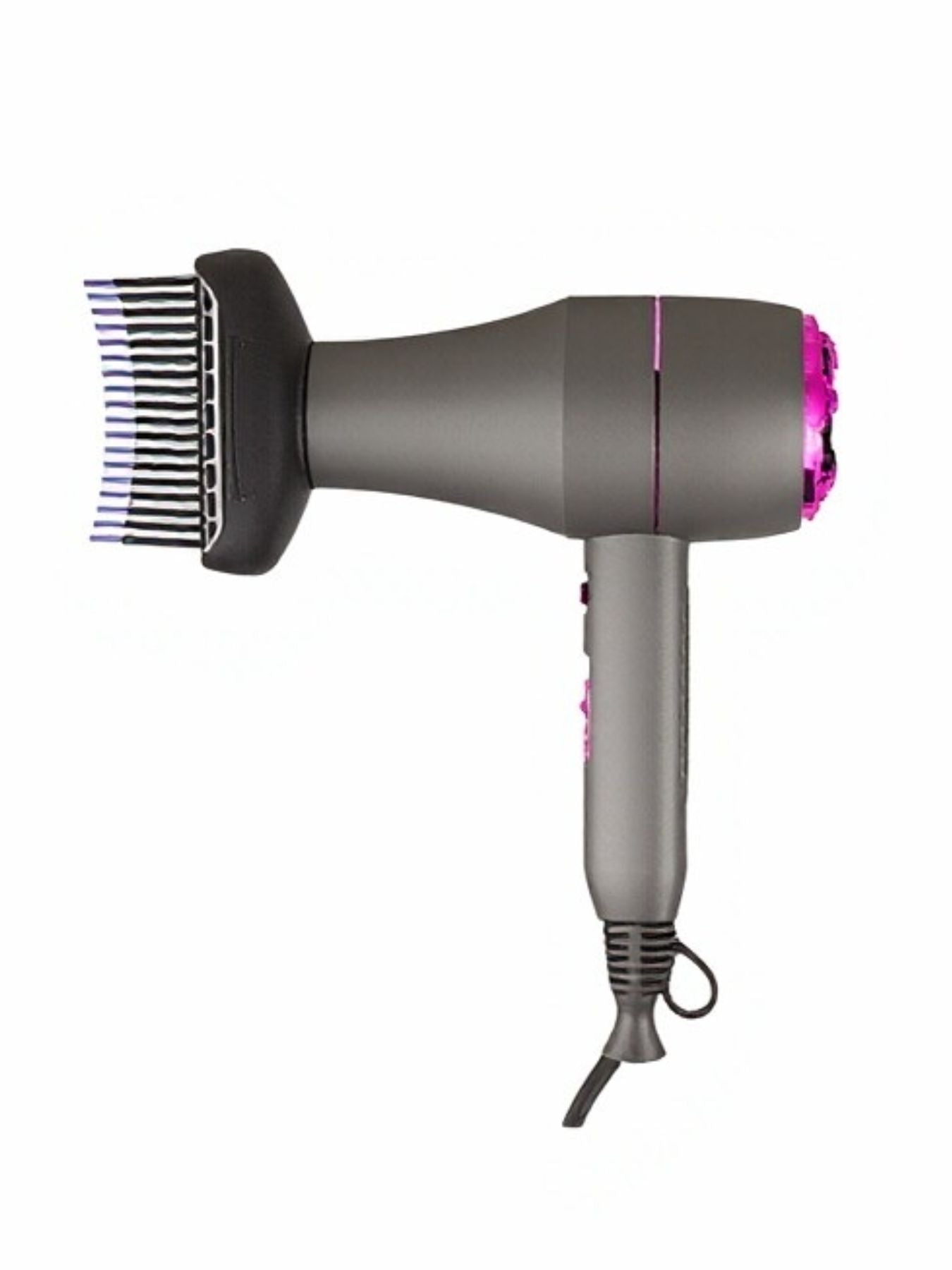 European plug household hair dryer by Trendsi, iron gray, multi-speed settings, compact and lightweight for easy use.