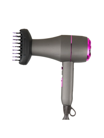 European plug Trendsi multi-speed household hair dryer in iron gray with adjustable heat settings and ergonomic design.