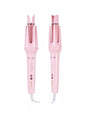 Lavender 2-in-1 automatic rotating ceramic curling iron by Trendsi, featuring a European plug and sleek design for effortless curls.