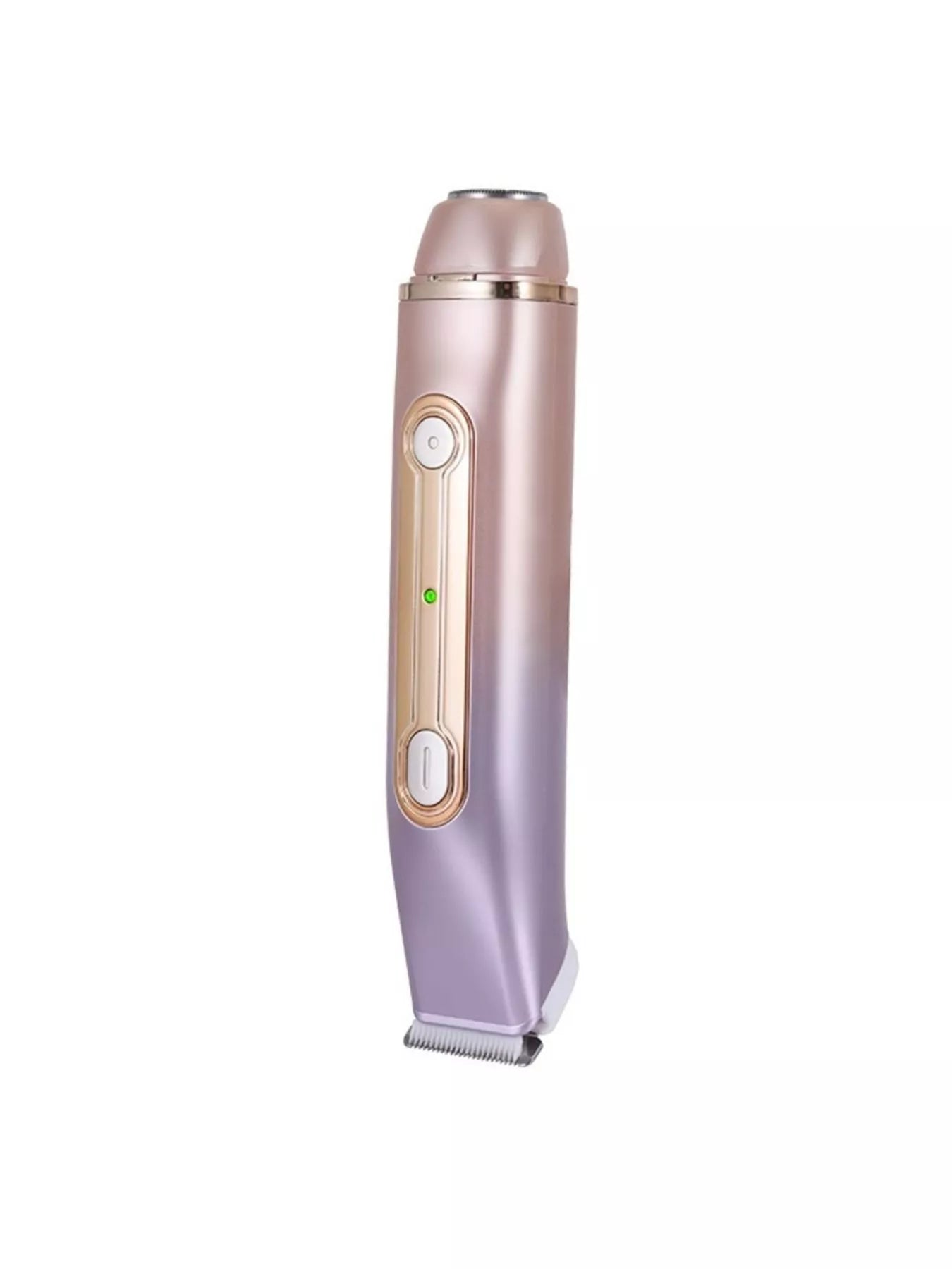 Lavender 2-in-1 painless electric hair removal device by Trendsi, showing the sleek handheld design on a clean background.