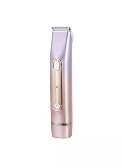 Lavender 2-in-1 painless electric hair removal device by Trendsi with compact design and ergonomic handle.