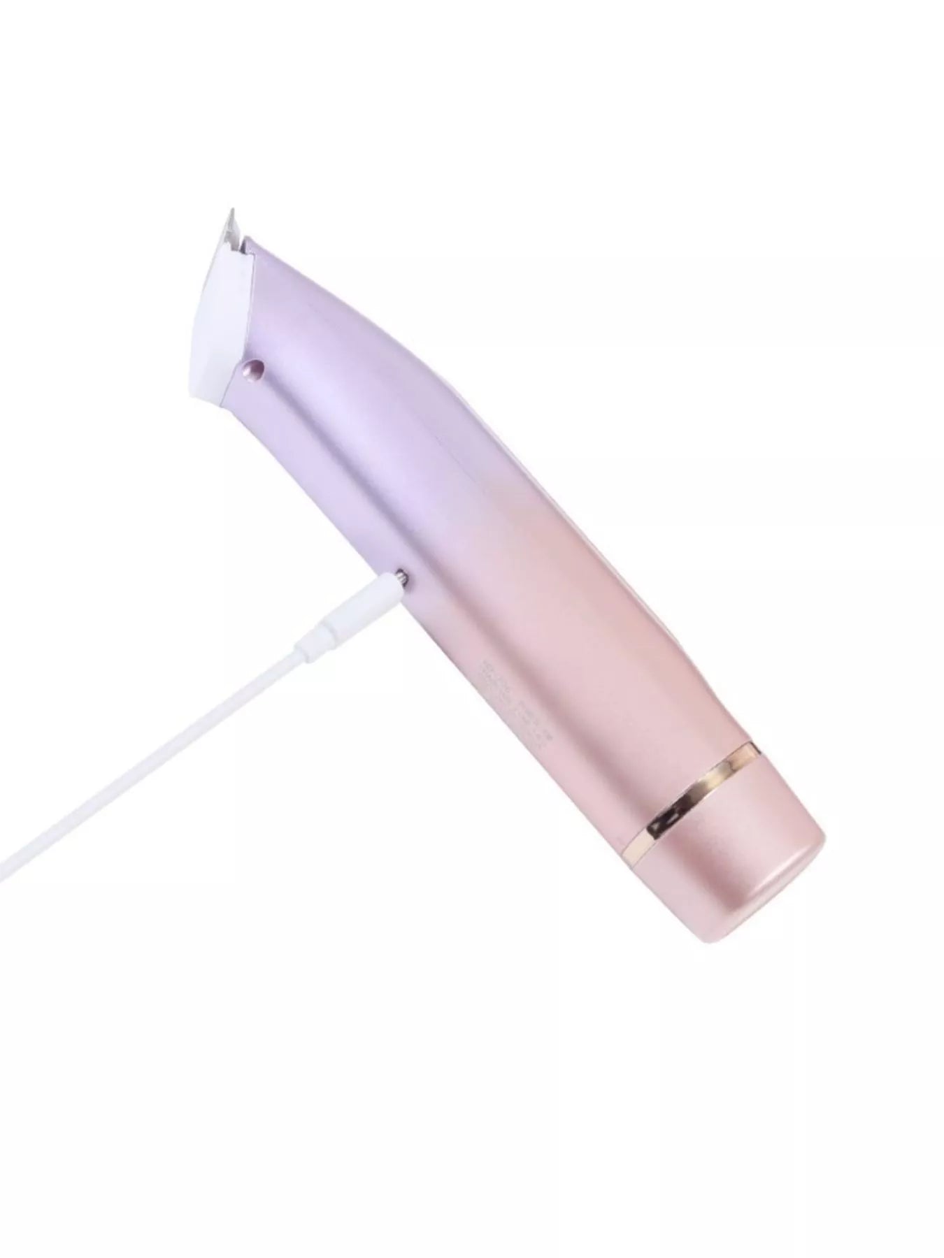 Lavender 2-in-1 painless electric hair removal device by Trendsi, showing the compact handheld design for smooth skin.
