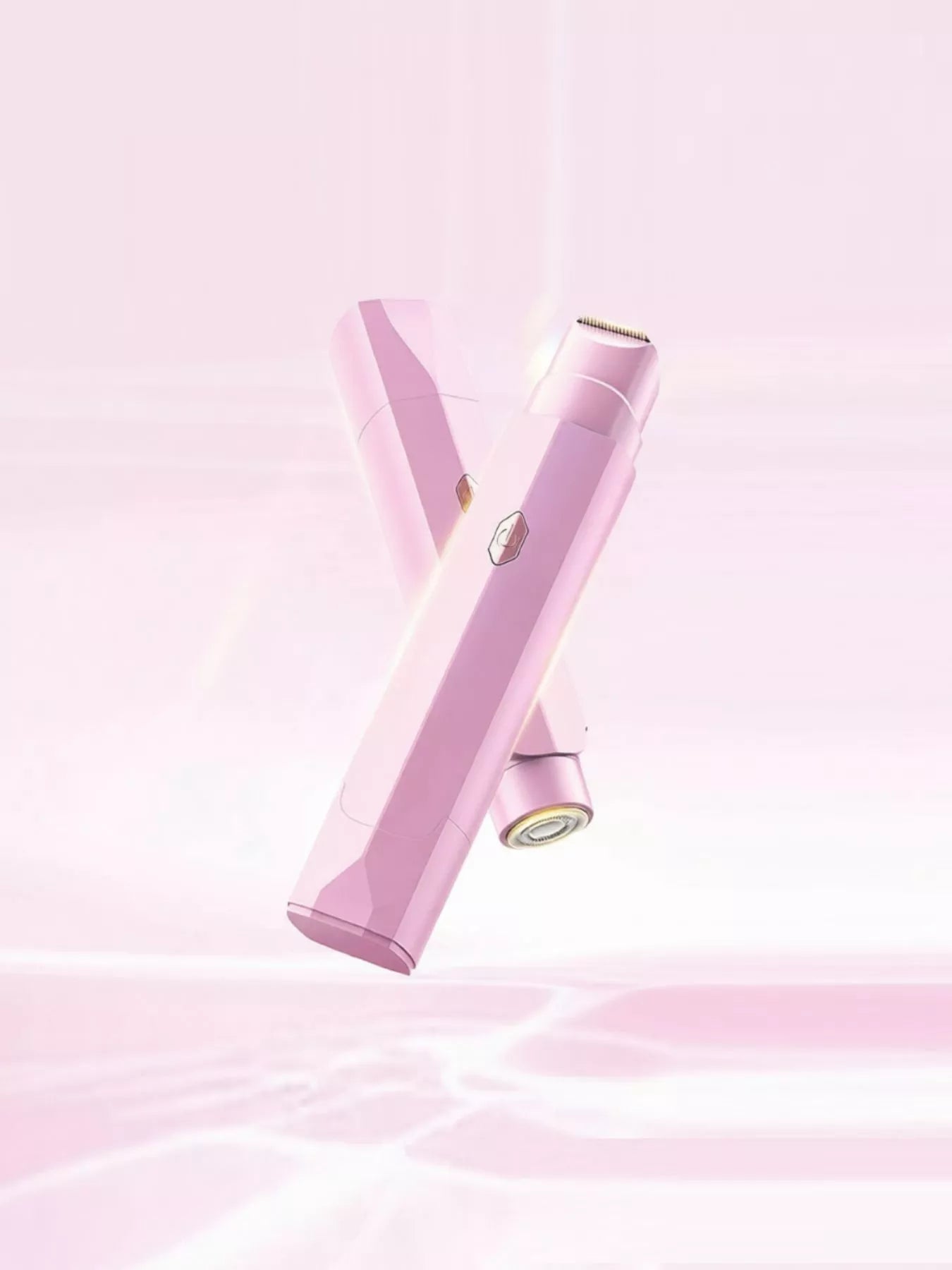Lavender portable hair removal epilator from Trendsi with compact design for easy at-home use.