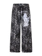 Men's leopard print wide-leg pants from Trendsi, featuring a bold leopard pattern and relaxed fit for casual or stylish wear.