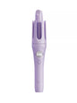 Light blue automatic rotating ceramic curling iron by Trendsi, showing the sleek design and rotating barrel for easy curling.