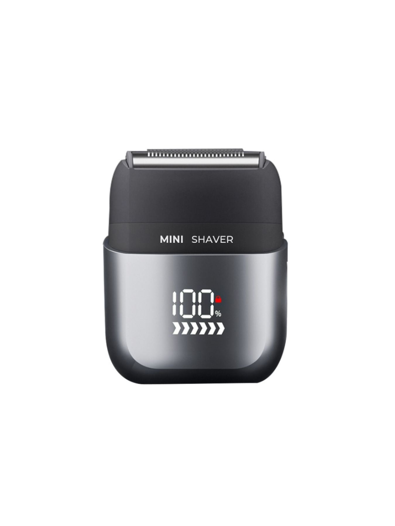 Light blue waterproof electric shaver by Trendsi with a sleek design, suitable for wet and dry shaving.