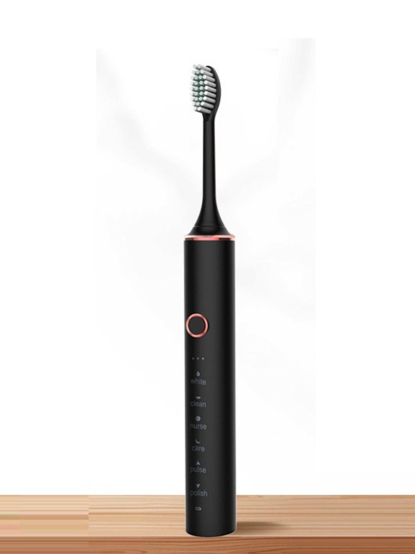 Light green Trendsi electric toothbrush with multiple brushing modes, featuring a sleek design and ergonomic handle.