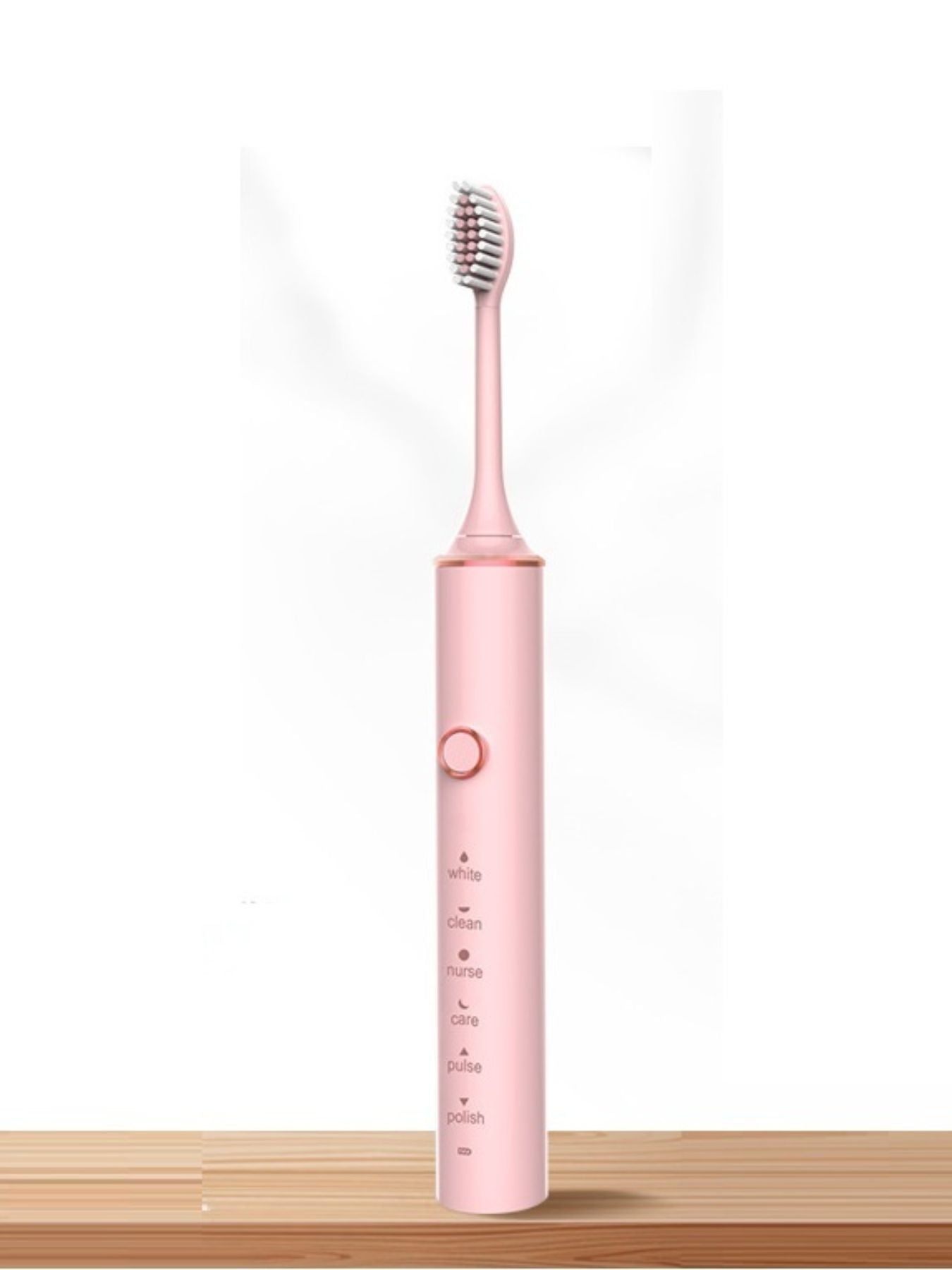 Light green Trendsi electric toothbrush with multiple brushing modes, featuring a sleek design and ergonomic handle.