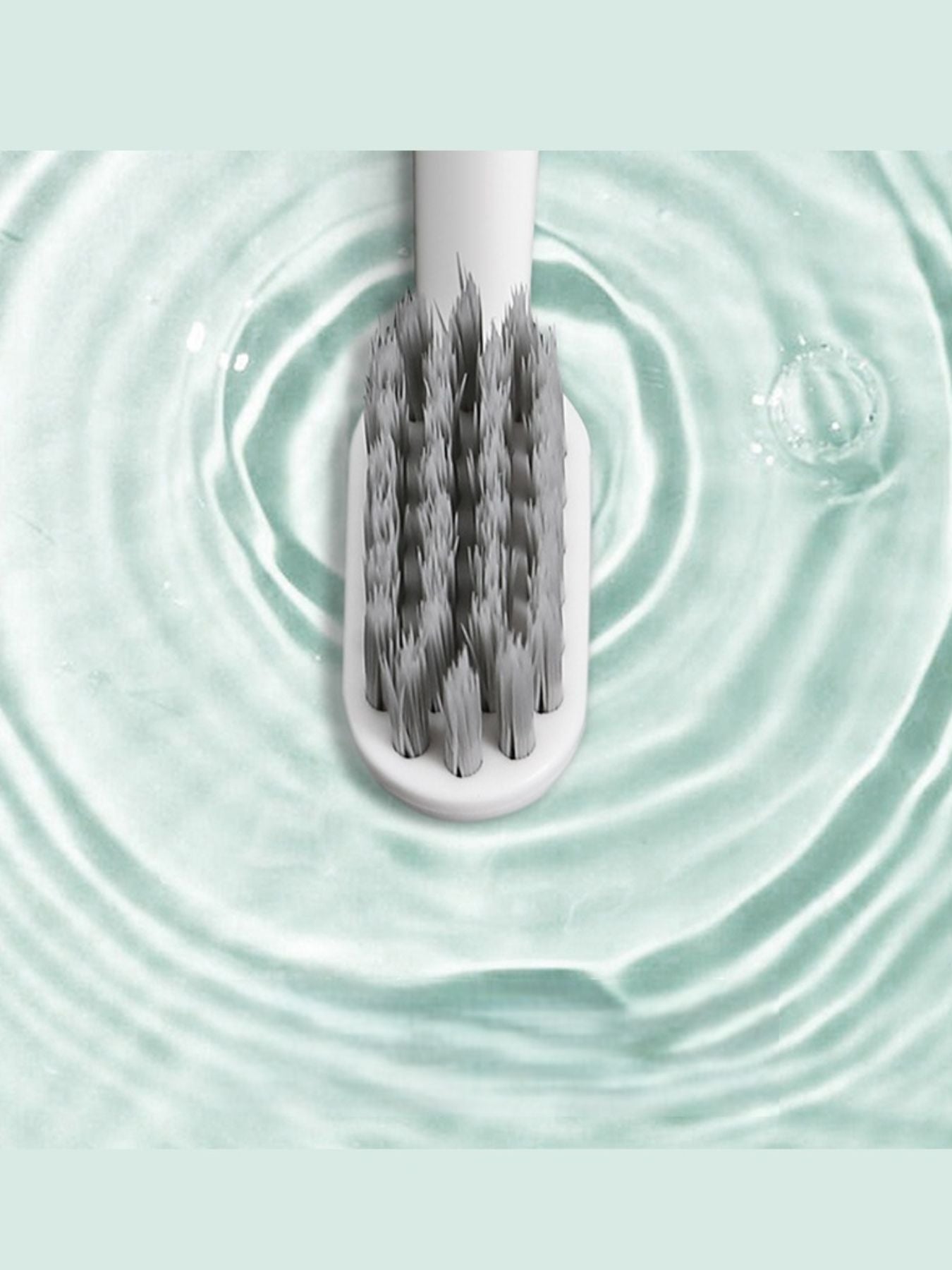 Light green portable electric toothbrush by Trendsi with compact design, ideal for travel and everyday oral care.