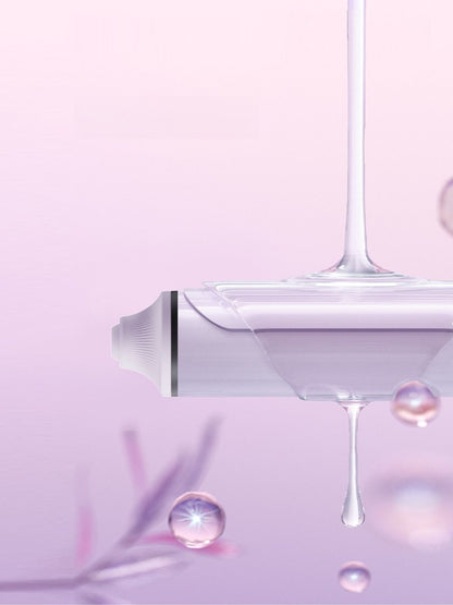 Lilac Trendsi fast heating curling iron with European plug and ergonomic handle for quick, easy styling.