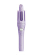 Lilac automatic rotating ceramic curling iron by Trendsi, showcasing its sleek design and rotating barrel for effortless curls.