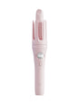 Lilac automatic rotating ceramic curling iron by Trendsi, showing a sleek design and rotating barrel for effortless curls.