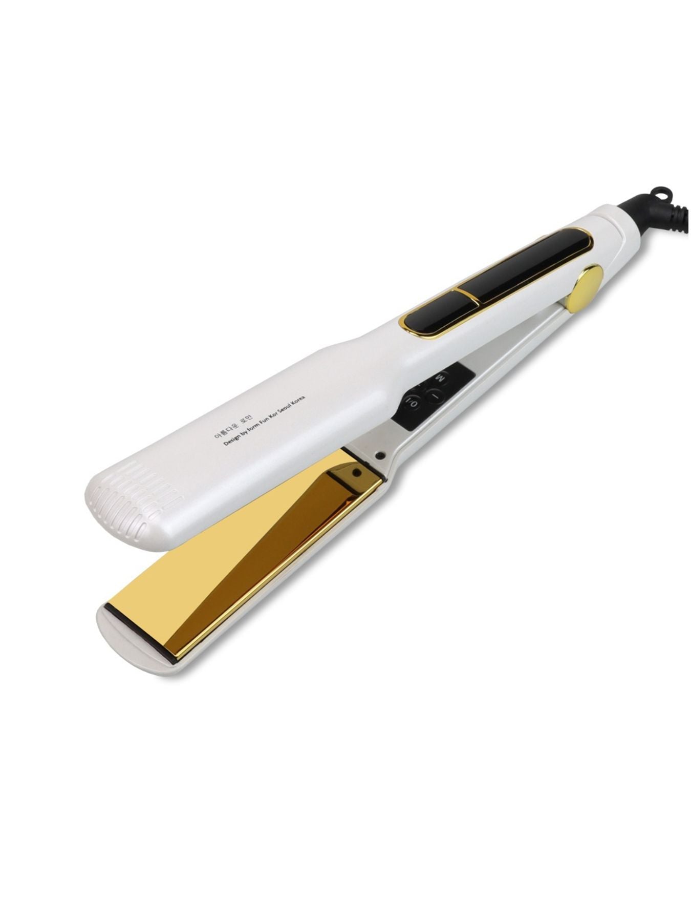 Trendsi adjustable temperature hair straightener with mauve color and North American plug, suitable for styling and smoothing hair.