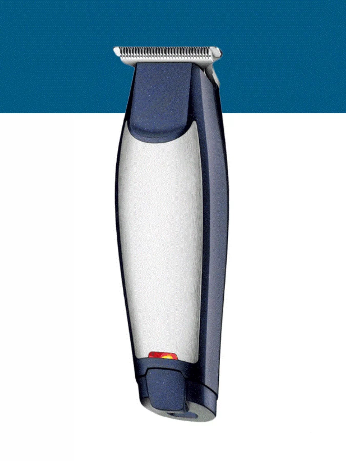 Navy Trendsi Precision Cordless Hair Clipper with adjustable blades and ergonomic design for easy hair trimming.