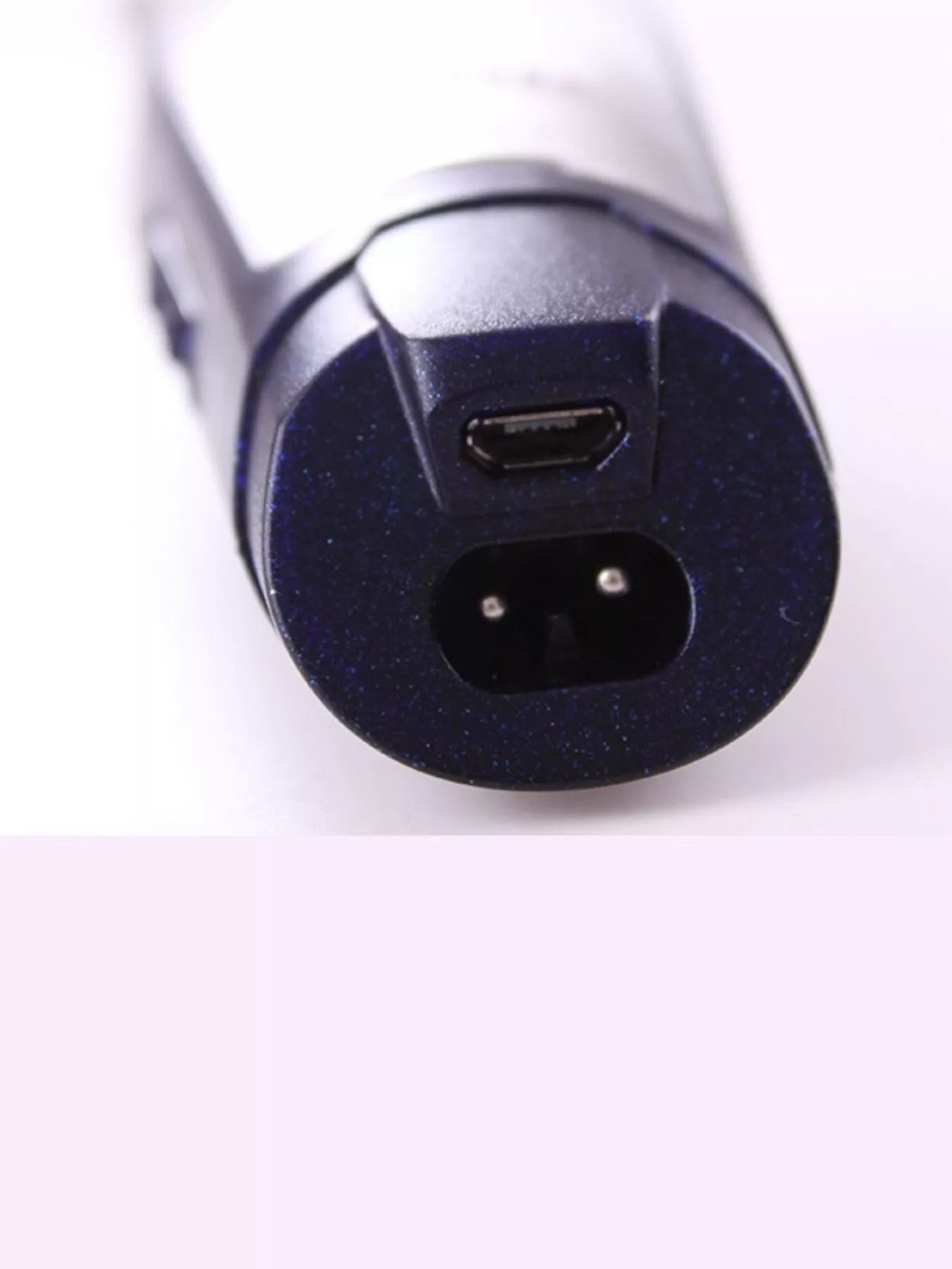 Navy Trendsi Precision Cordless Hair Clipper with adjustable blades, compact design, and ergonomic grip for easy hair trimming.