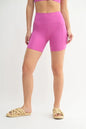 Mono B Venice Cloud Light Sculpt Biker Shorts by Trendsi, featuring soft fabric and a comfortable fit, shown on a model.