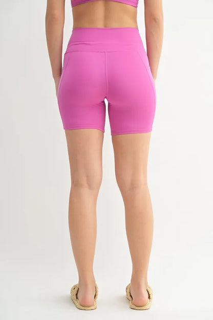 Venice Cloud Light Sculpt biker shorts by MONO B featuring a sleek, form-fitting design and light sculpting fabric for a stylish look.