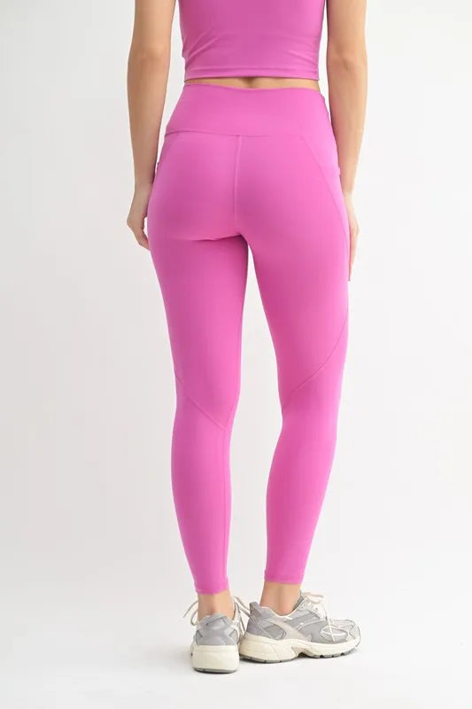 Trendsi MONO B Venice Cloud Light Sculpt high-waisted leggings in soft fabric, featuring a cloud print design and snug fit.