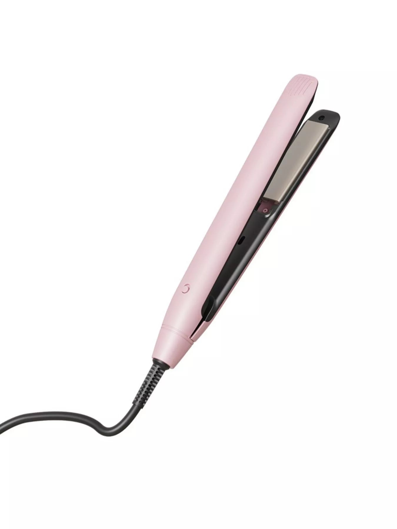 Off-white Trendsi fast heating hair straightener with European plug, sleek design for quick styling and smooth, straight hair.