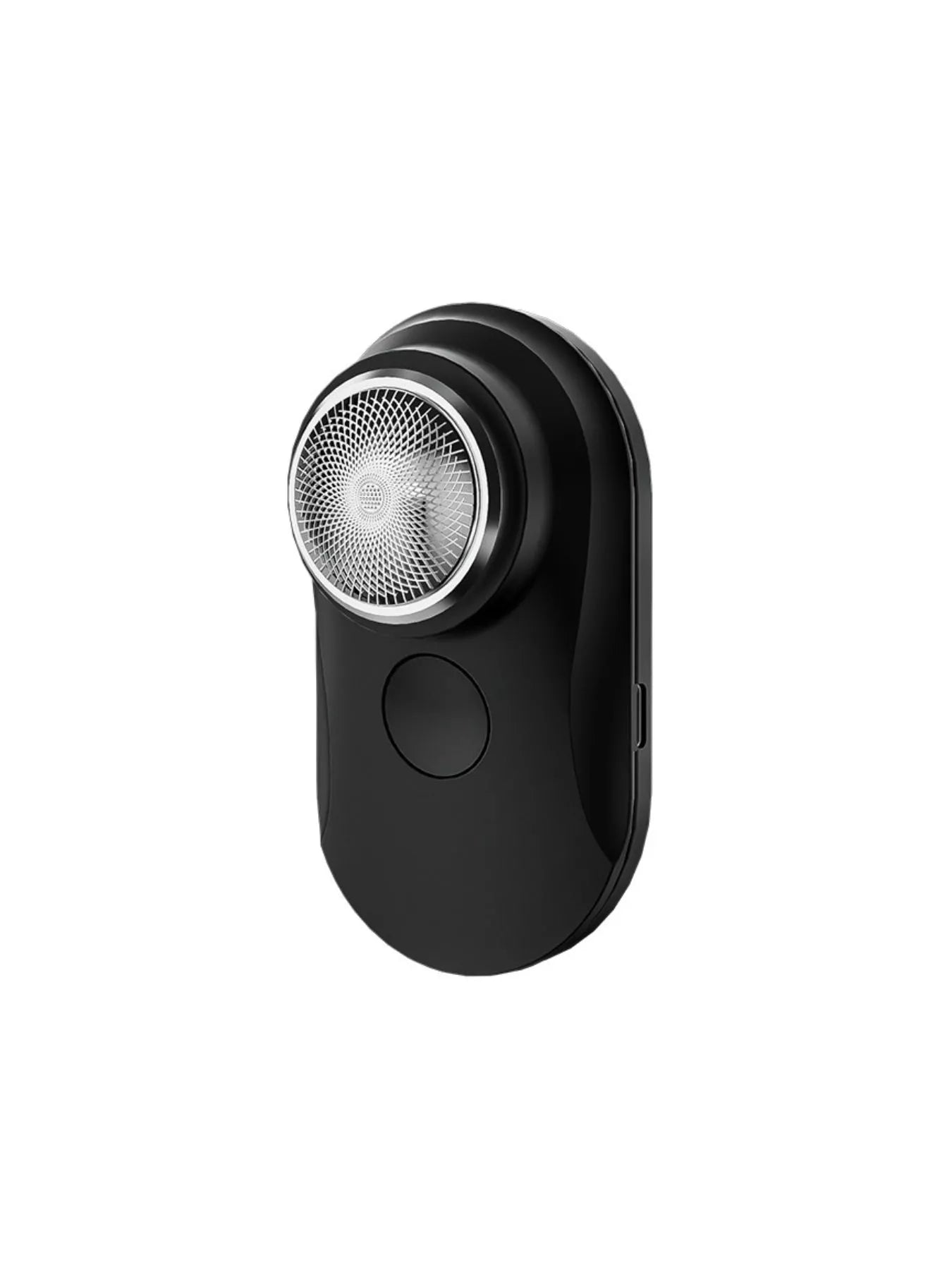 Orange portable mini electric shaver by Trendsi with compact design and ergonomic handle for easy grooming on the go.