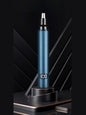 Peacock blue Trendsi rechargeable digital display nose hair trimmer with compact design and precision trimming blades.