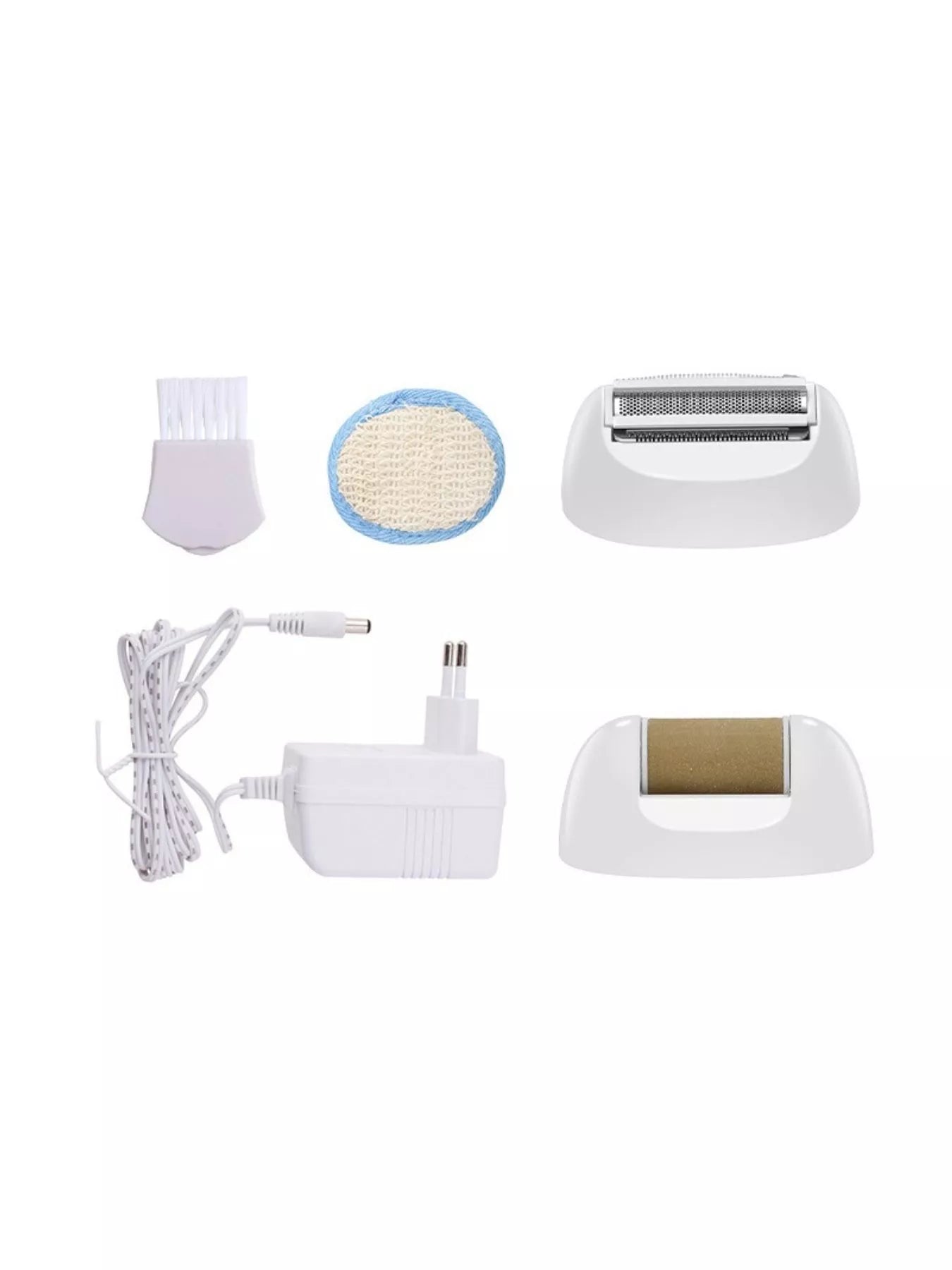 Pink 3-in-1 portable hair removal device by Trendsi, compact and versatile for quick hair removal at home or on the go.
