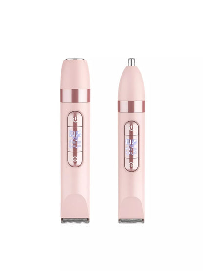 Pink 4-in-1 multifunctional painless hair removal device by Trendsi, designed for gentle and versatile hair removal.