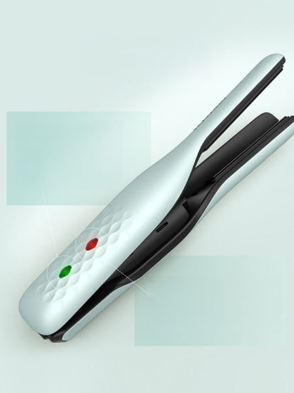 Pink Trendsi fast heating hair straightener with ceramic plates for quick, smooth styling and professional results.