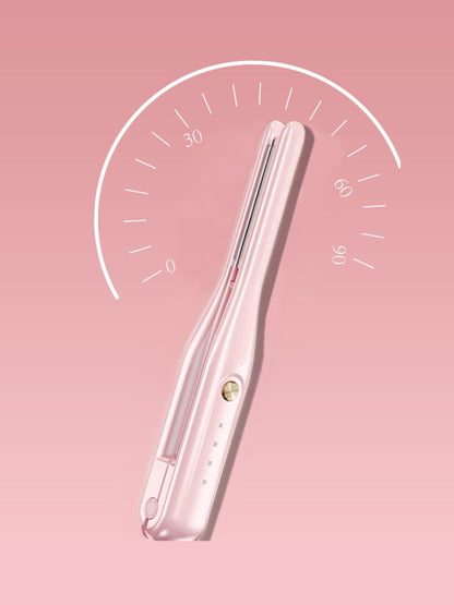 Pink Trendsi fast heating hair straightener with ceramic plates for quick, smooth styling and sleek hair results.