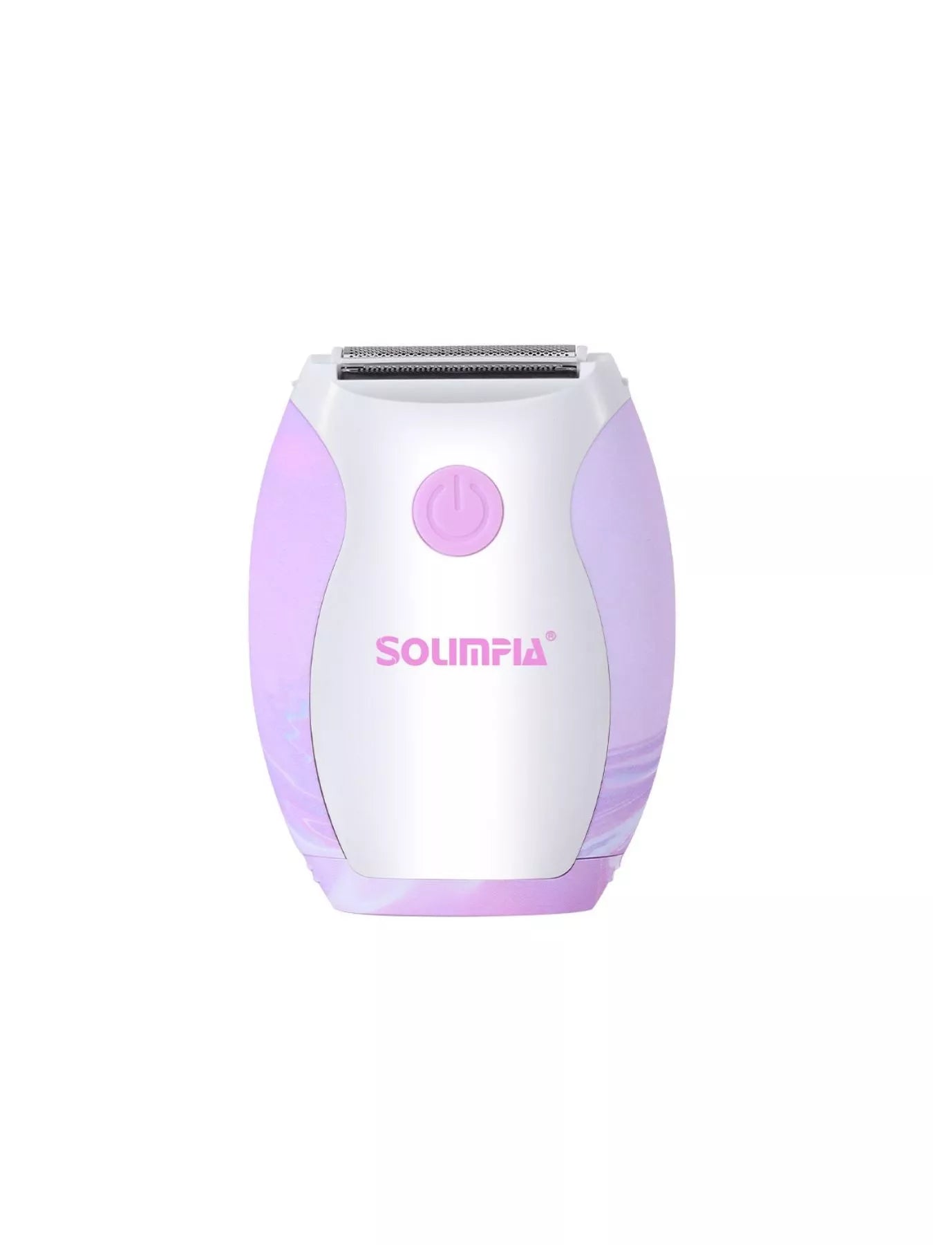 Pink portable hair removal epilator by Trendsi, compact design with multiple attachments for efficient at-home hair removal.
