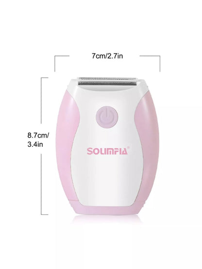 Pink portable hair removal epilator from Trendsi with compact design for easy use at home or on the go.