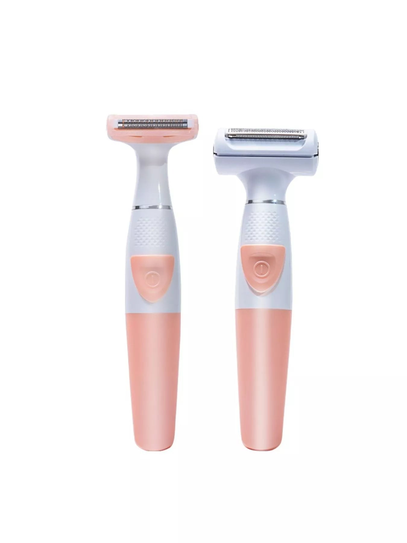 Pink portable hair removal epilator by Trendsi, compact design with multiple attachments for efficient hair removal.
