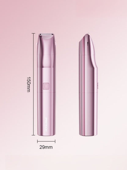 Pink cordless rechargeable hair removal epilator by Trendsi, compact design for easy, pain-free hair removal.
