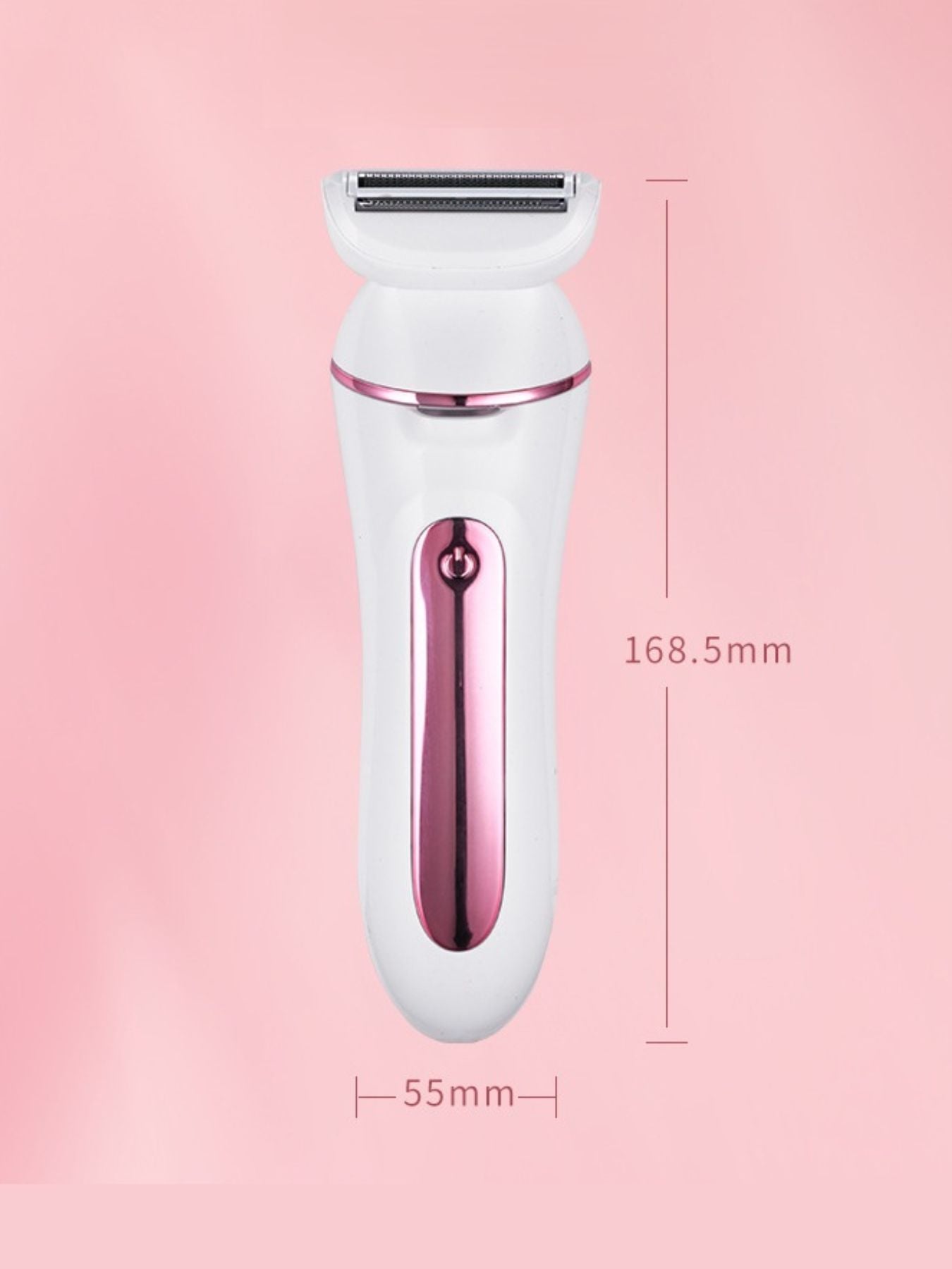 Pink Trendsi painless hair removal epilator with ergonomic design for effective, gentle hair removal at home.