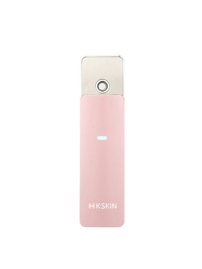Pink portable facial beauty device from Trendsi, compact and easy to use for skincare on the go.