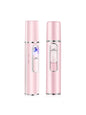 Pink portable facial mister beauty device by Trendsi, compact and handheld for hydration and skincare on the go.