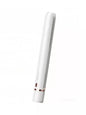 Pink portable hair straightener by Trendsi, compact design with ceramic plates for quick styling on the go.
