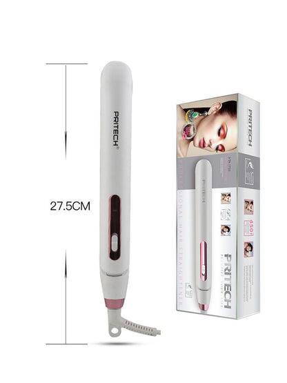 Trendsi purple fast heating hair straightener with European plug, sleek design for quick styling and smooth hair.
