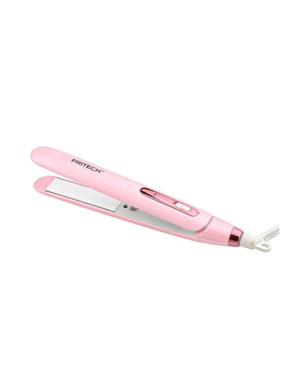 Purple Trendsi fast heating hair straightener with European plug, smooth ceramic plates for sleek, straight hair styling.