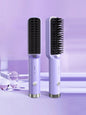 Purple Trendsi fast heating straightening comb with North American plug, designed for quick and efficient hair styling.