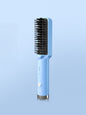 Purple Trendsi fast heating straightening comb with North American plug for quick hair styling and straightening.