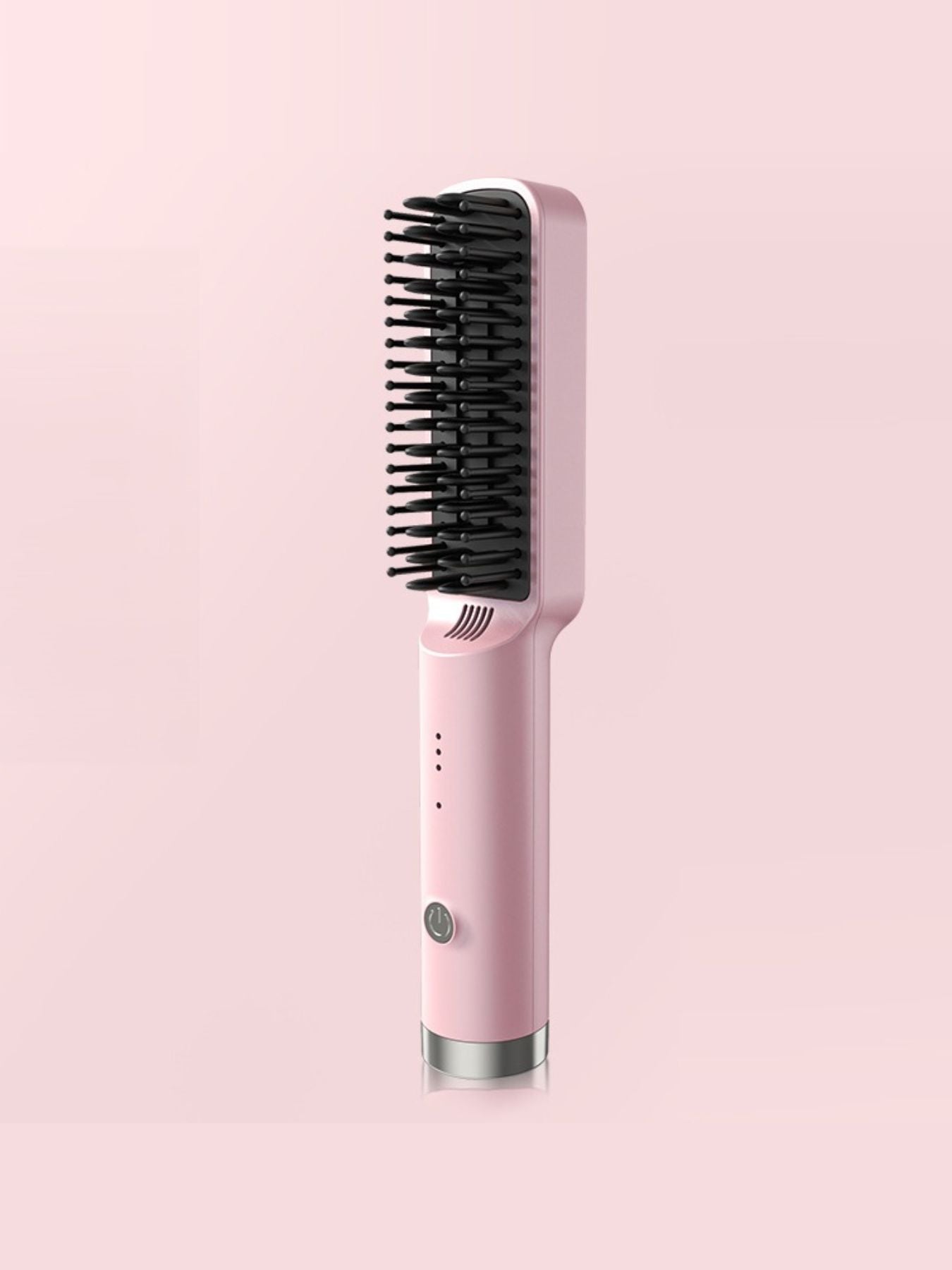Purple Trendsi fast heating straightening comb with North American plug, designed for quick, efficient hair styling.