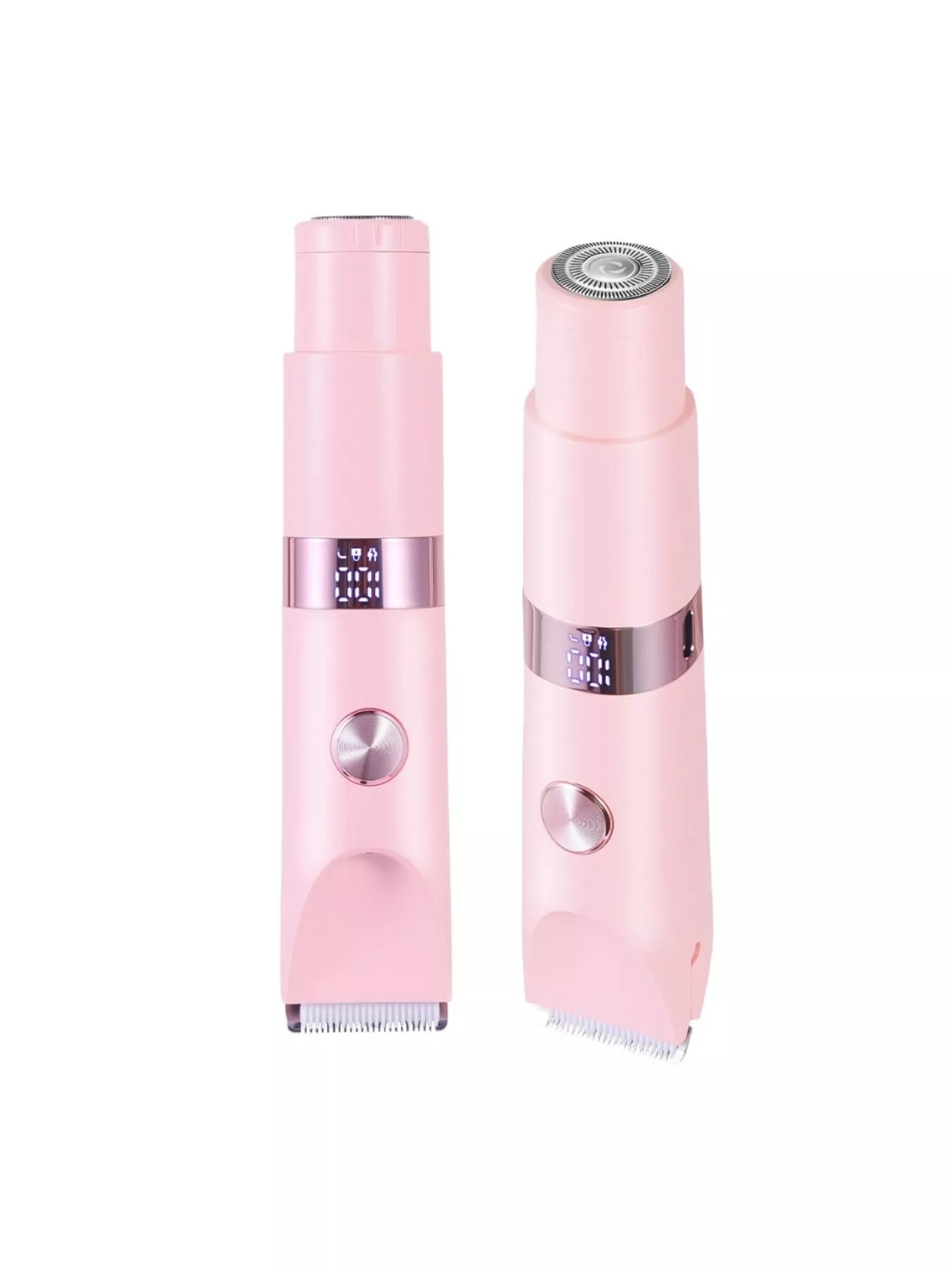 Purple Trendsi 2-in-1 painless electric hair removal device with sleek design for easy at-home hair removal.